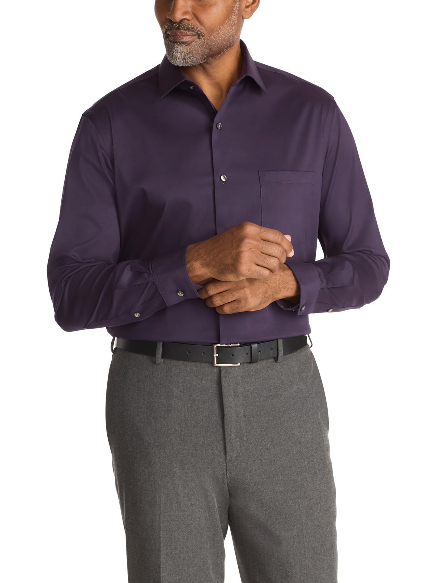 Regular Fit Wrinkle Free Stretch Dress Shirt