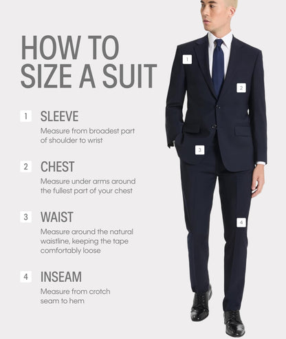 Slim Fit Tailored Suit Separates For Men
