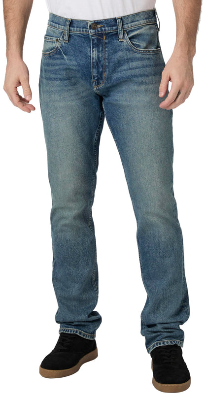 Slim Straight Stretch Denim Jeans