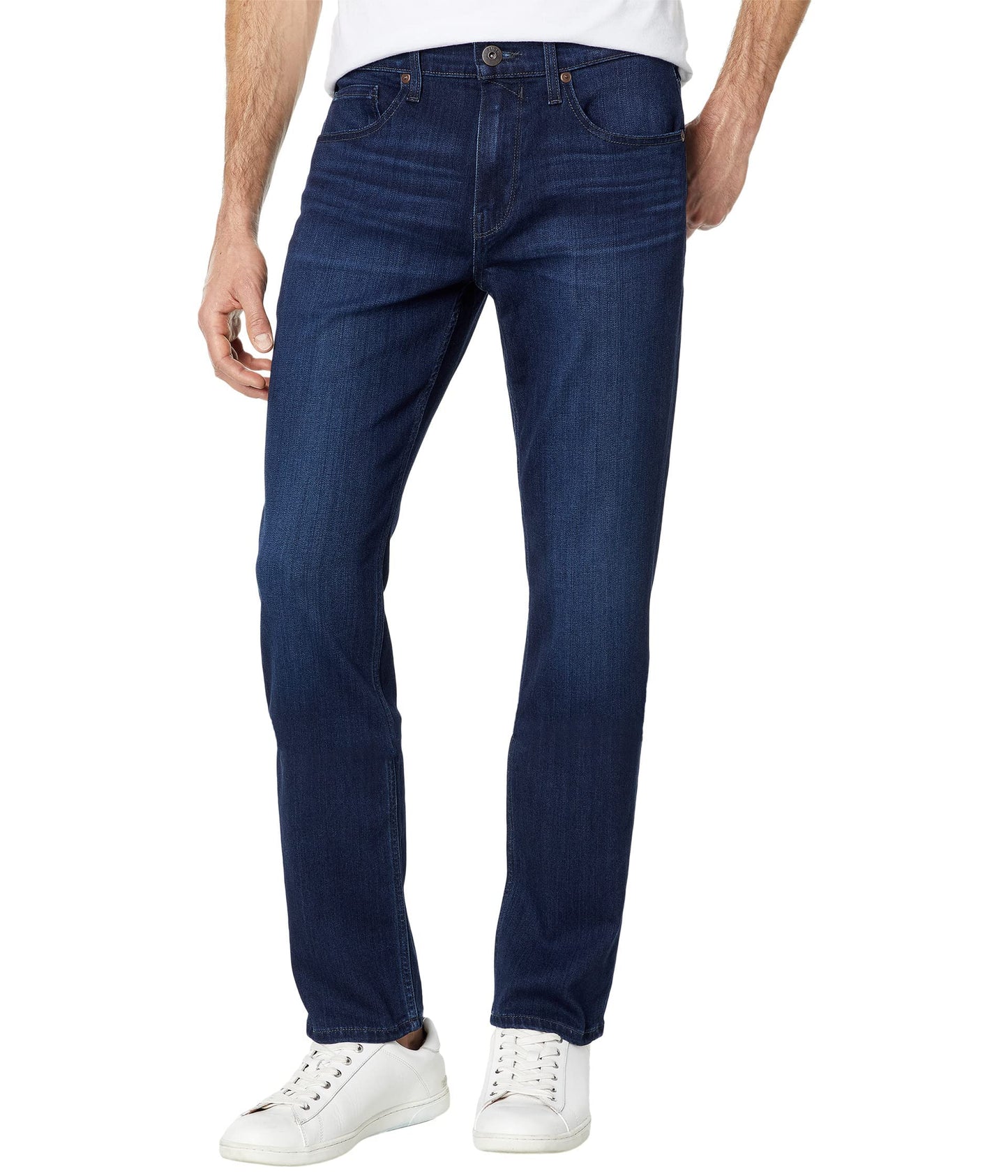 Slim Straight Stretch Denim Jeans