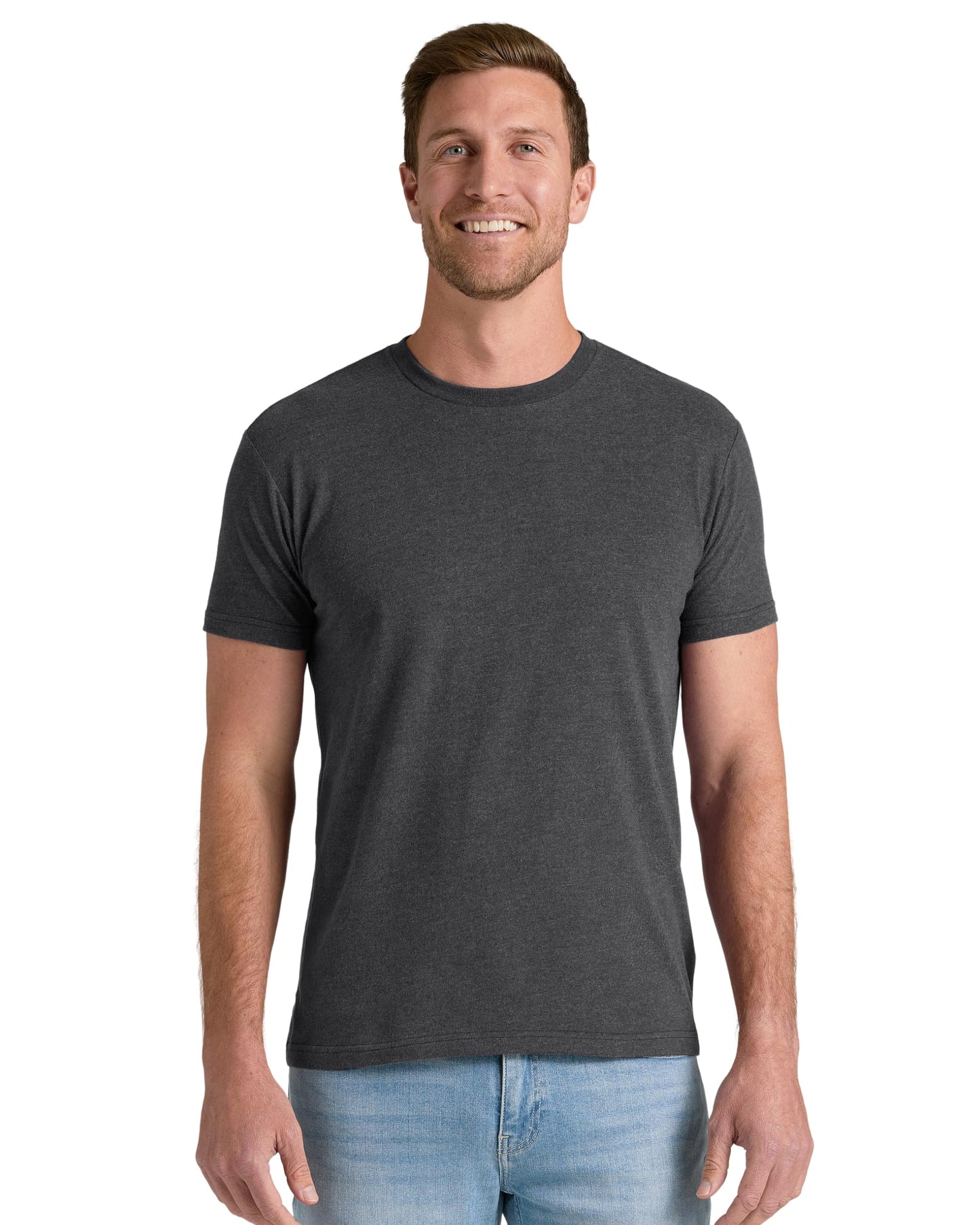 Men’s Cotton Blend Short Sleeve Crew Neck Tees