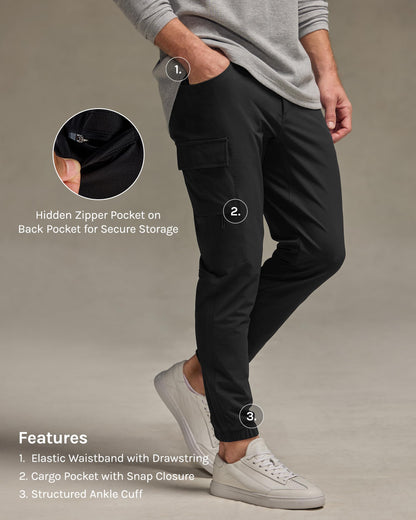 Lightweight Ripstop Cargo Jogger Pants