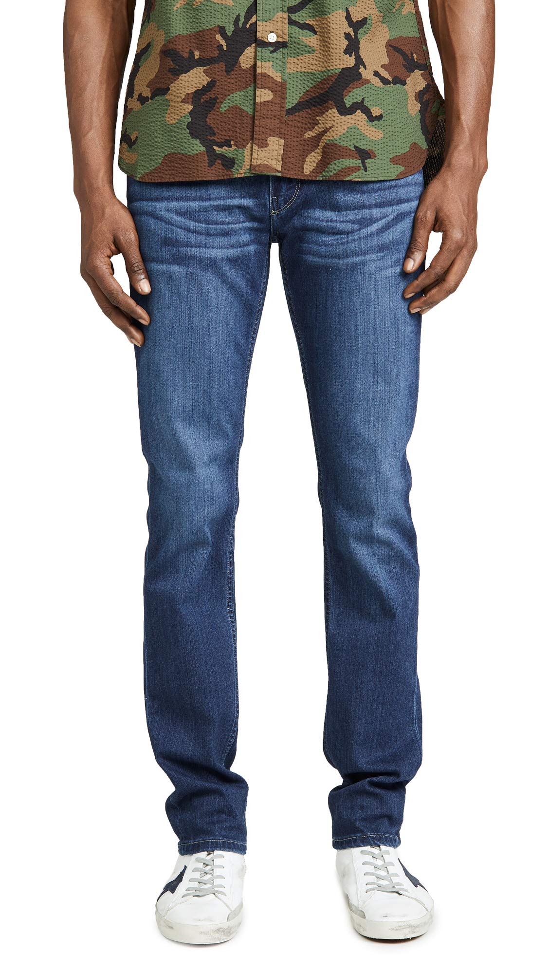 Slim Straight Stretch Denim Jeans