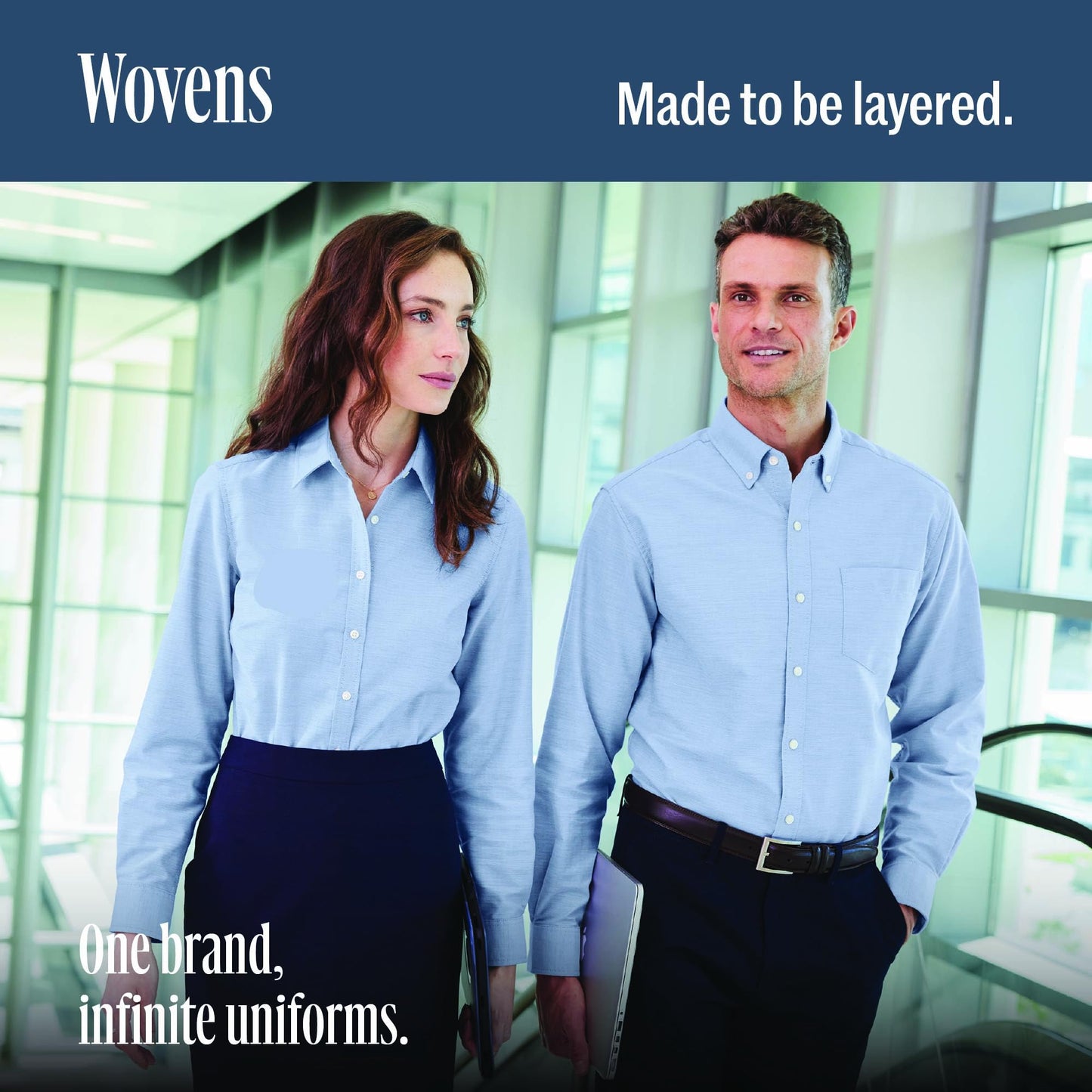 Long Sleeve Carefree Poplin Button Shirt