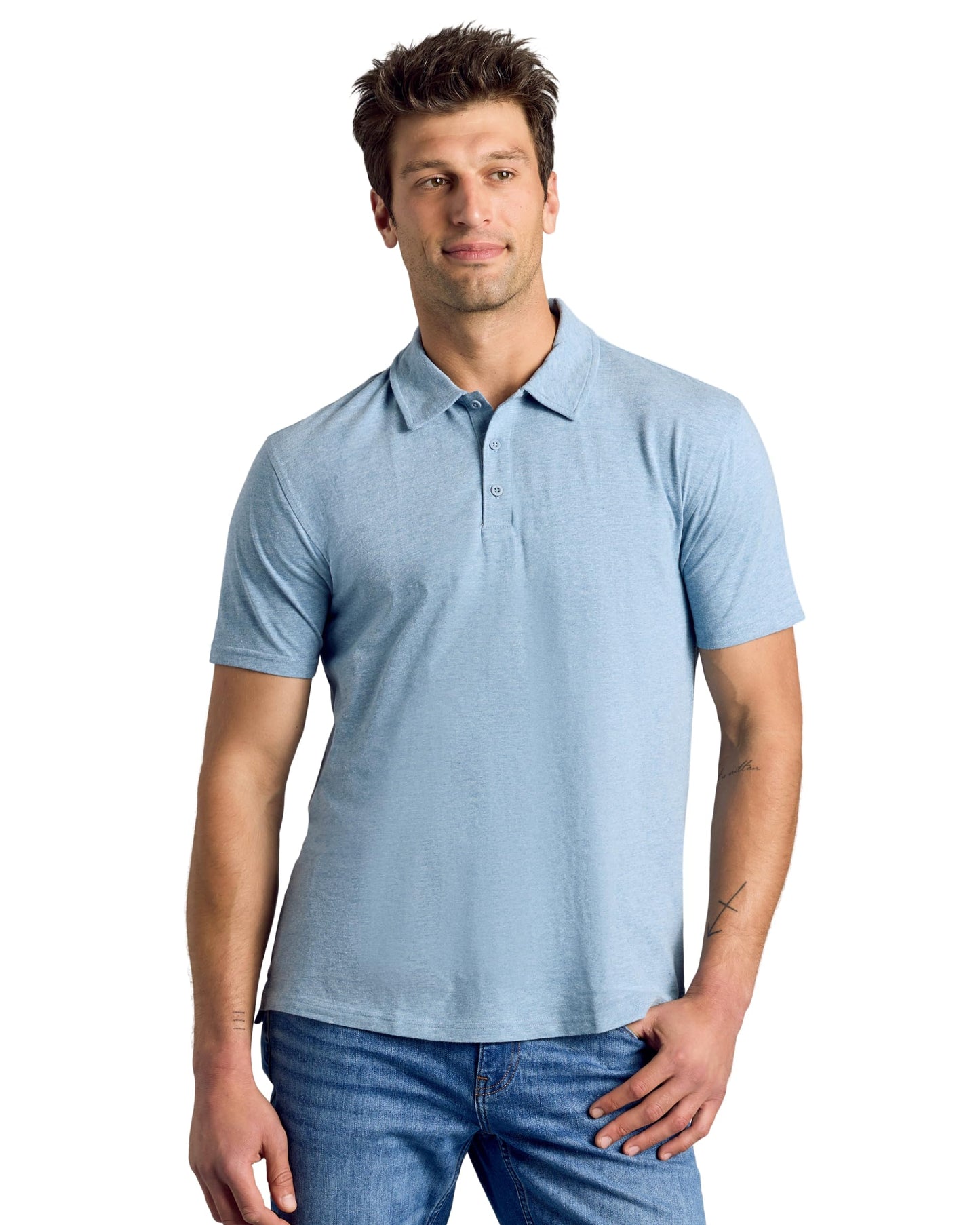 Cotton Dry Fit Short Sleeve Polo Shirt