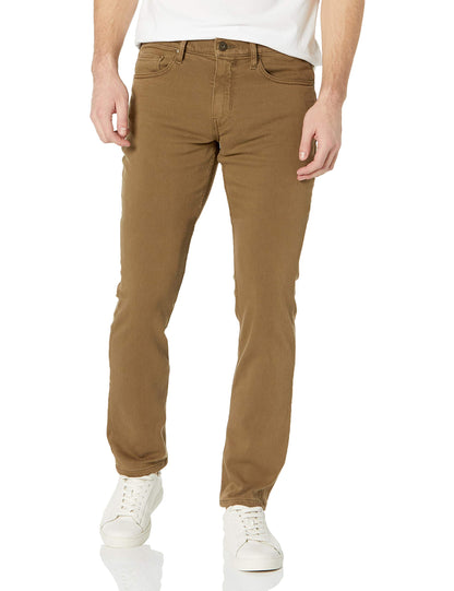 Slim Straight Stretch Denim Jeans