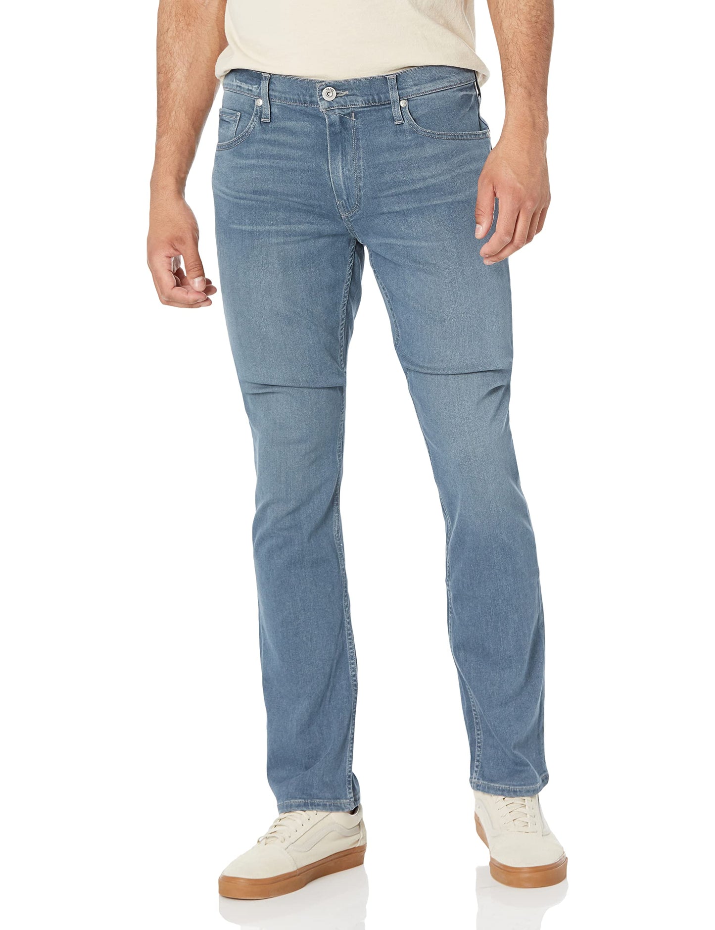 Slim Straight Stretch Denim Jeans