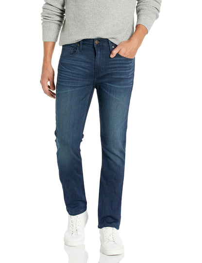 Slim Straight Stretch Denim Jeans
