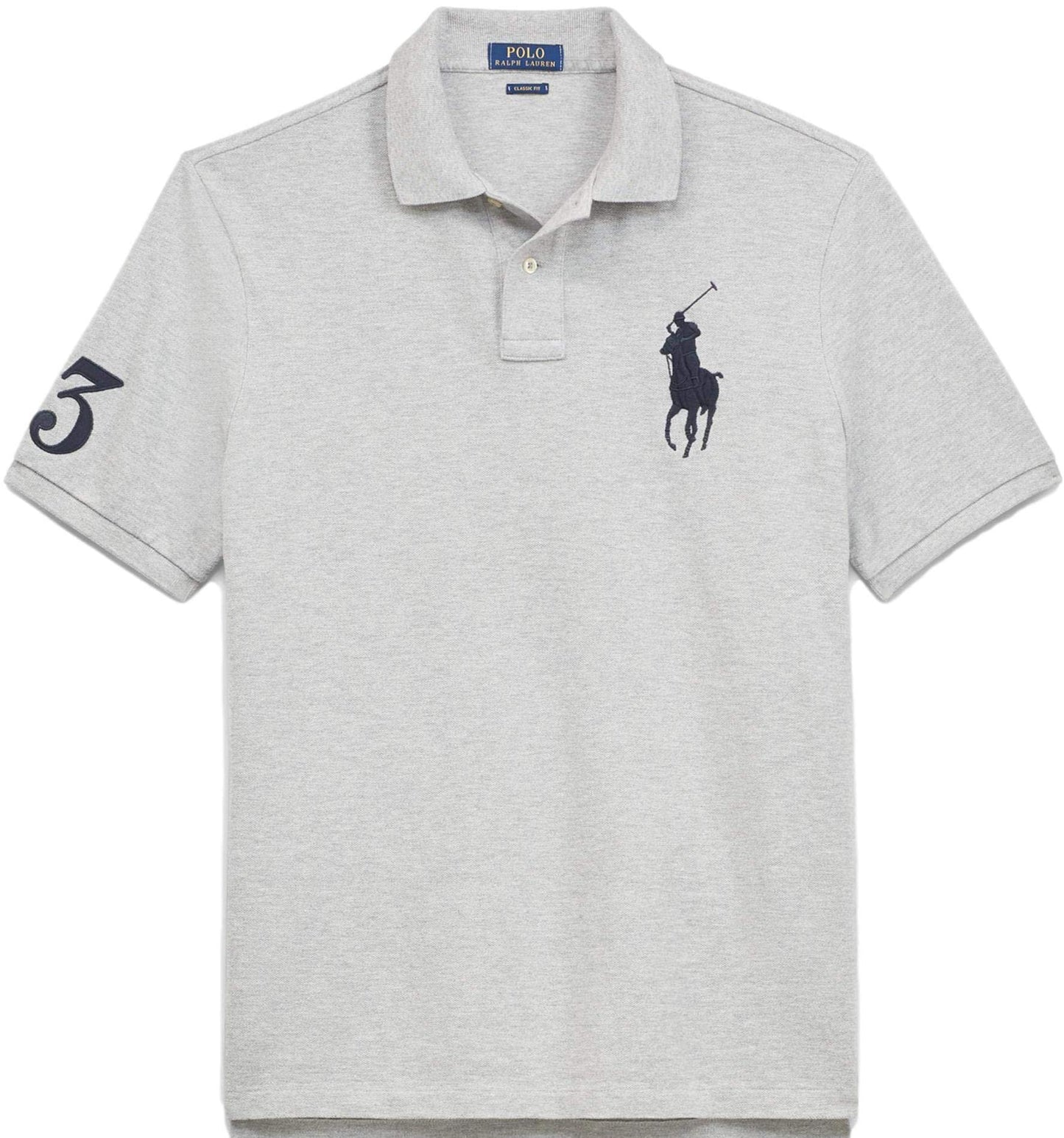 Classic Fit Mesh Polo Shirt For Men