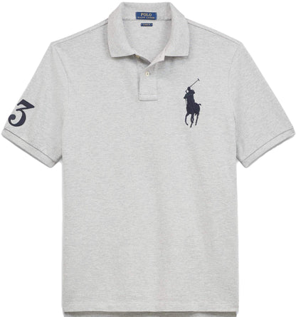 Classic Fit Mesh Polo Shirt For Men