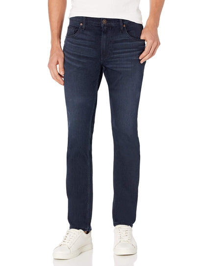 Slim Straight Stretch Denim Jeans