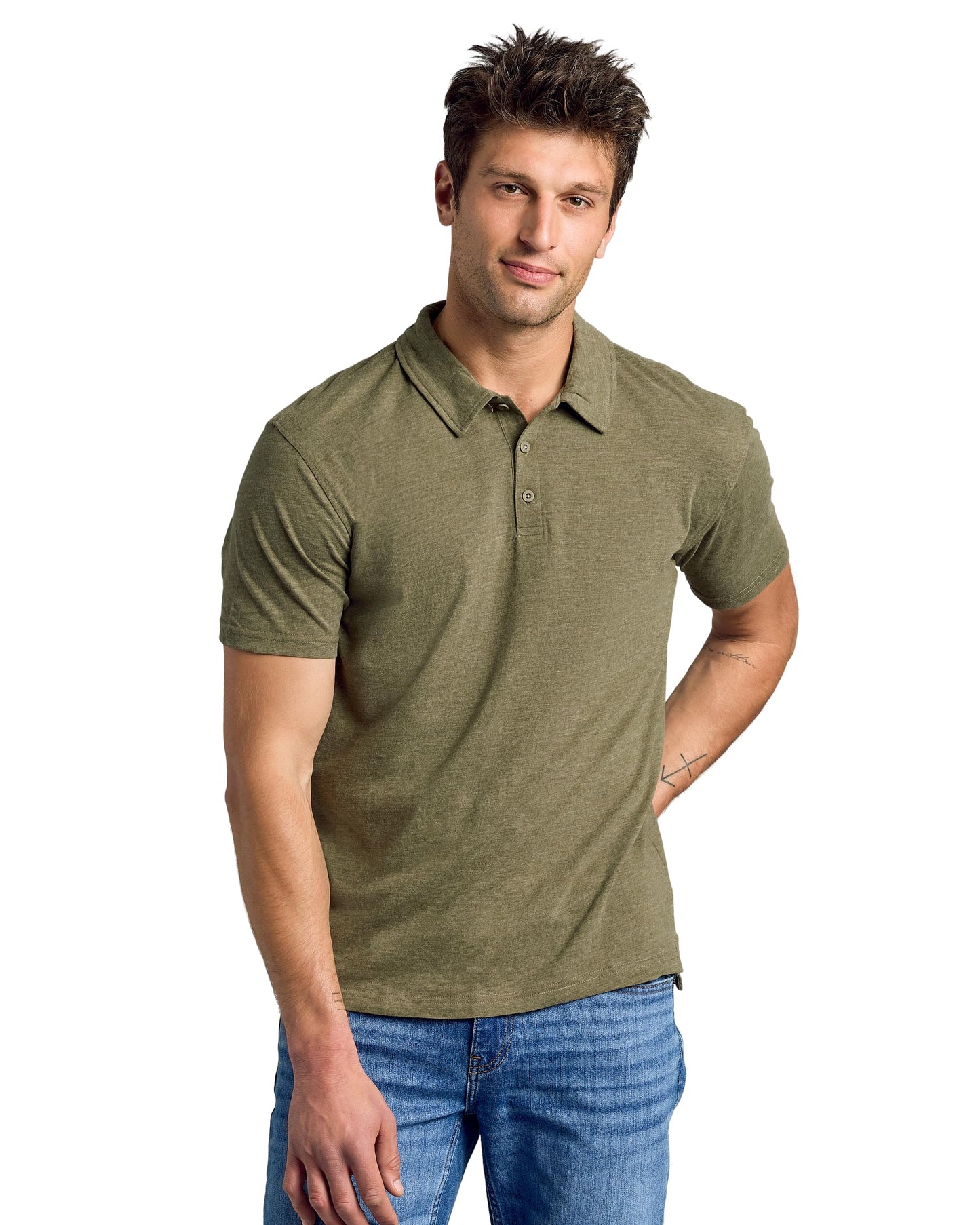 Cotton Dry Fit Short Sleeve Polo Shirt