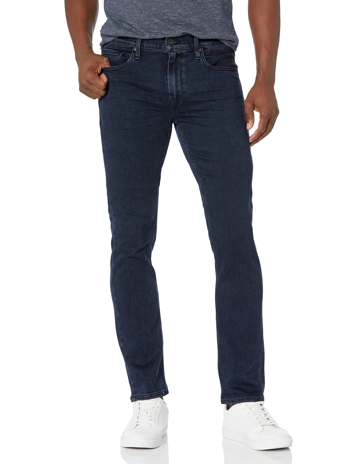 Slim Straight Stretch Denim Jeans