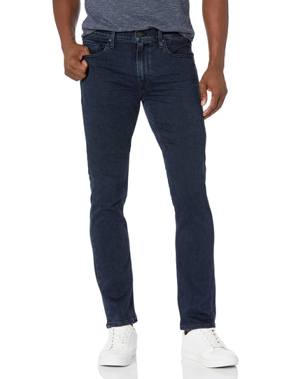 Slim Straight Stretch Denim Jeans