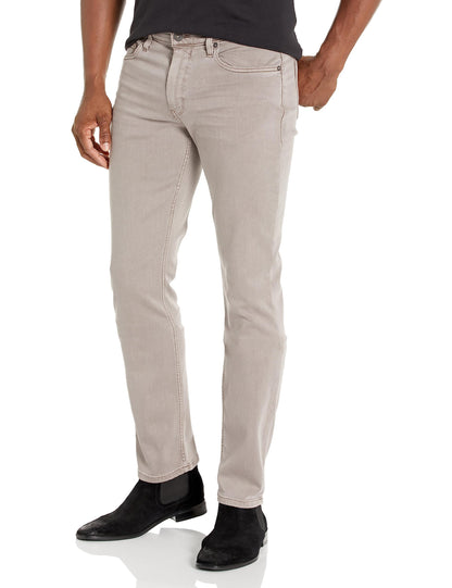 Slim Straight Stretch Denim Jeans