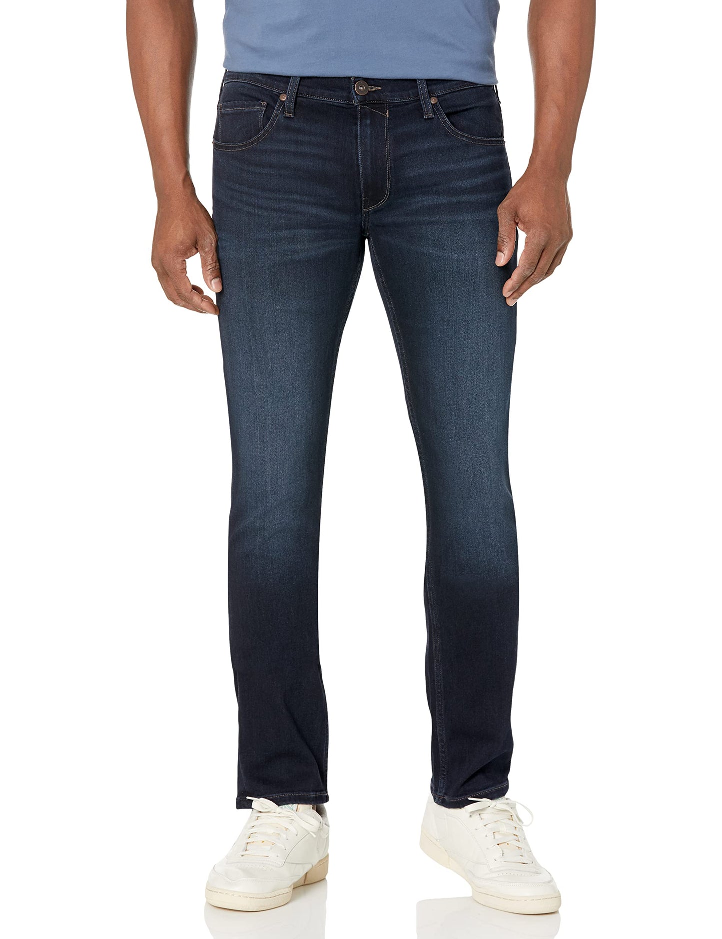 Slim Straight Stretch Denim Jeans