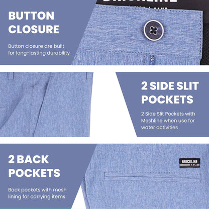 Quick Dry Stretch Hybrid Chino Shorts