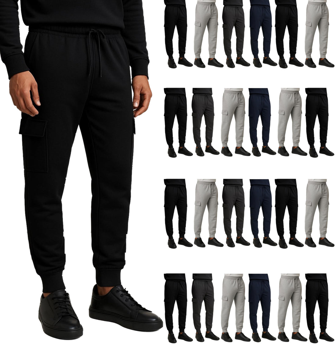 Cotton Fleece Jogger Sweatpants
