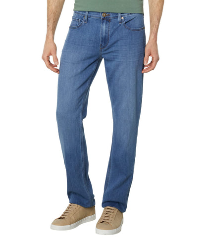 Slim Straight Stretch Denim Jeans