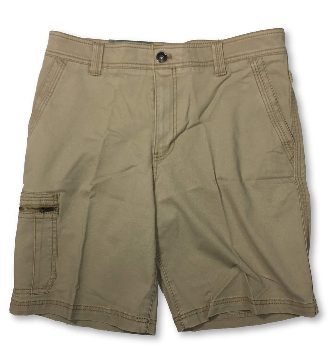 Flex Waist Stretch Casual Khaki Shorts