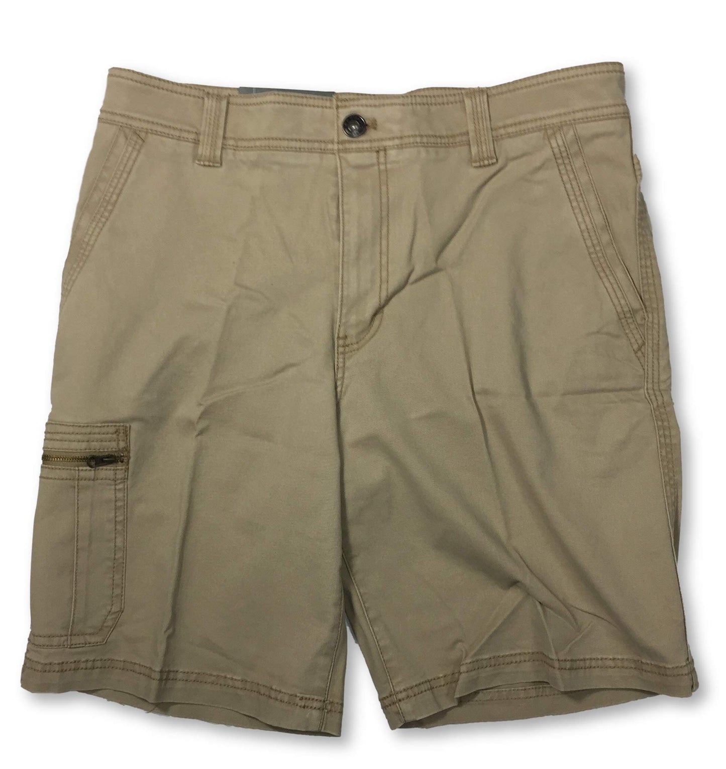 Flex Waist Stretch Casual Khaki Shorts