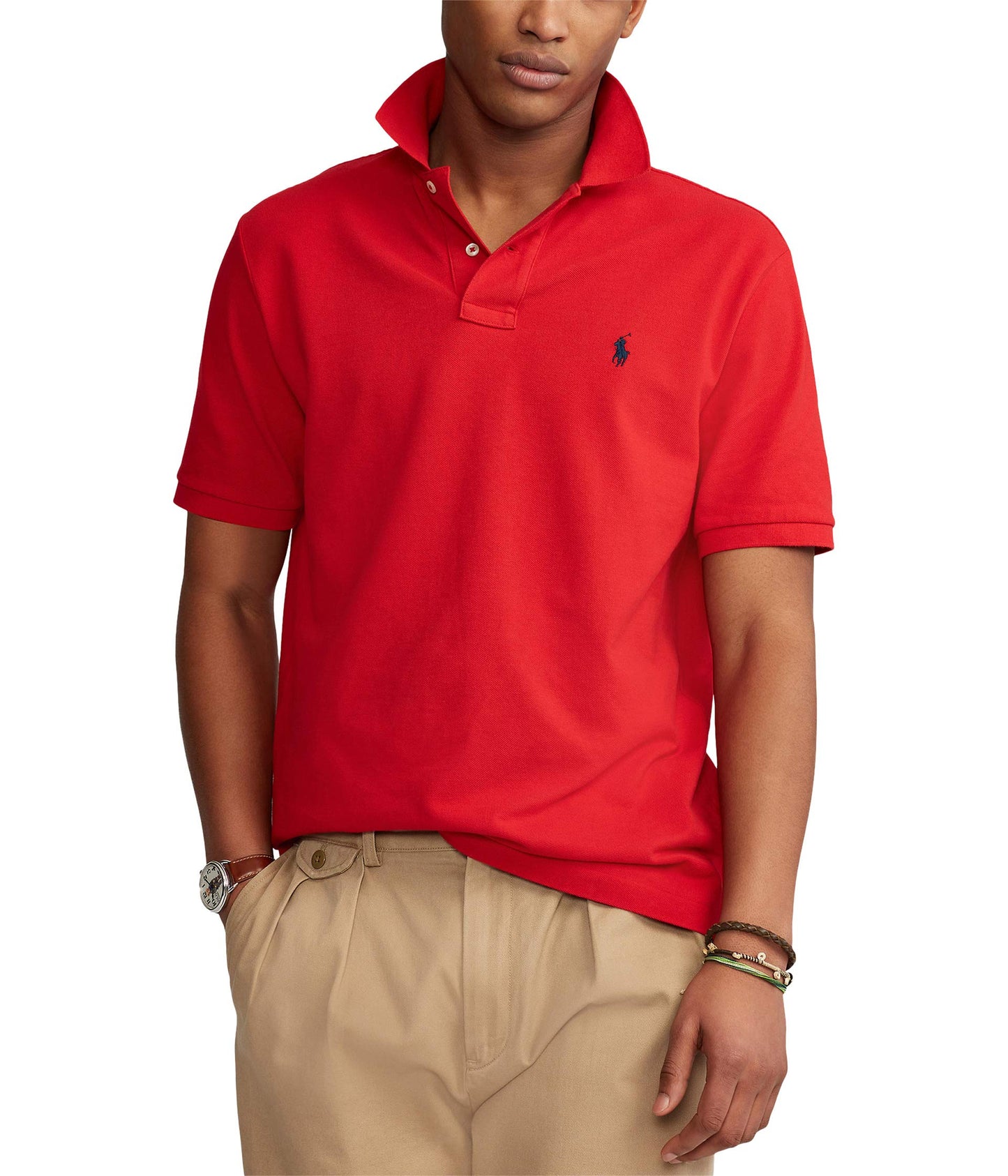 Classic Fit Cotton Polo Shirt