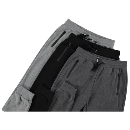 Fleece Active Jogger Pants With Zipper Pockets